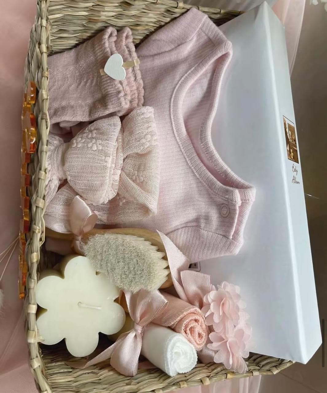 Shportë "Welcome Baby" - Baby Gifts Albania